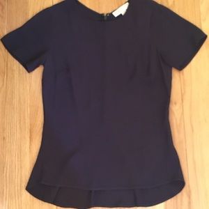 Michael Kors Navy Blouse